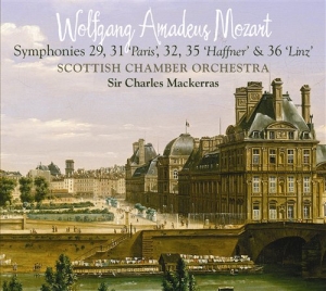 Mozart W A - Symphonies 29, 31, 32, 35 & 36 i gruppen MUSIK / SACD / Klassiskt hos Bengans Skivbutik AB (460764)