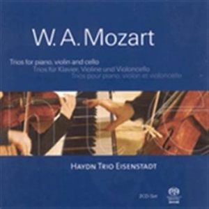 Wolfgang Amadeus Mozart - Piano Trios i gruppen MUSIK / SACD / Klassiskt hos Bengans Skivbutik AB (461210)