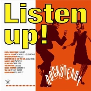 Blandade Artister - Listen Up! Rocksteady i gruppen VINYL / Reggae hos Bengans Skivbutik AB (482326)