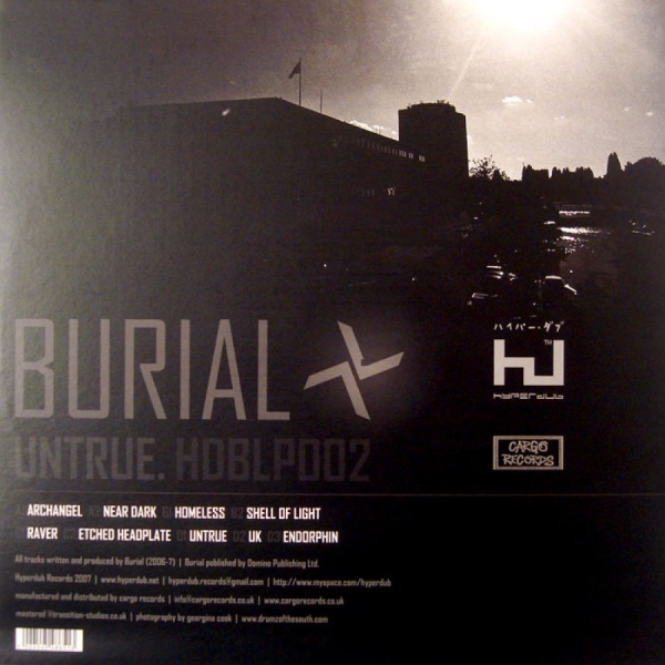 Burial - Untrue i gruppen VINYL / Rock hos Bengans Skivbutik AB (483980)