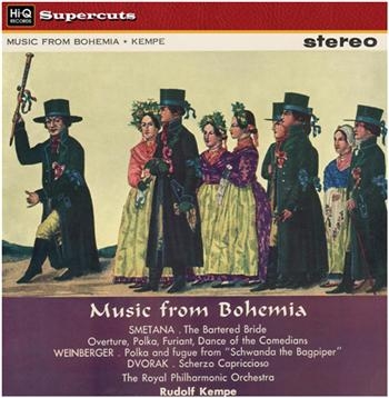 Music From Bohemia - Smetna/Weinber - Rudolf Kempe/Royal Philharmonic i gruppen VINYL / Toppsäljare hos Bengans Skivbutik AB (485566)
