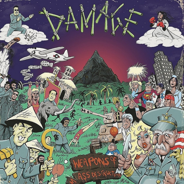 Damage - Weapons Of Mass Destruction - Green Viny i gruppen VINYL / Hårdrock/ Heavy metal hos Bengans Skivbutik AB (485963)