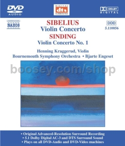 Sibelius Jean - Violin Concerto i gruppen MUSIK / DVD Audio / Klassiskt hos Bengans Skivbutik AB (490044)
