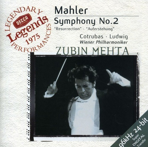 Mahler - Symfoni 2 i gruppen ÖVRIGT / Övrigt / aub hos Bengans Skivbutik AB (500331)
