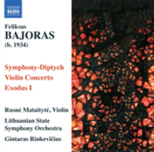Bajoras - Symphony-Diptych i gruppen Externt_Lager / Naxoslager hos Bengans Skivbutik AB (500453)