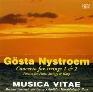 Nystroem Gösta - Concerto For Strings 1 & 2 i gruppen Externt_Lager / Naxoslager hos Bengans Skivbutik AB (500527)