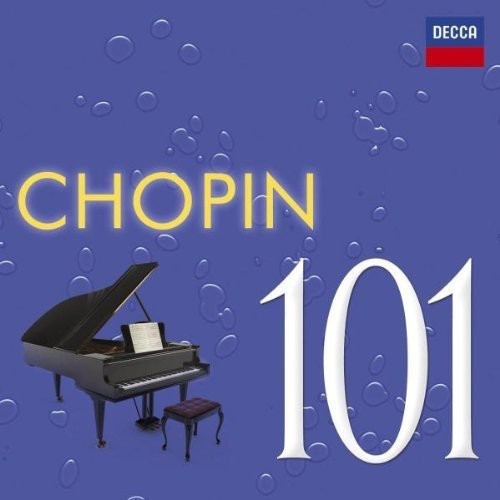 Blandade Artister - 101 Chopin - 6Cd i gruppen CD / Klassiskt hos Bengans Skivbutik AB (500612)