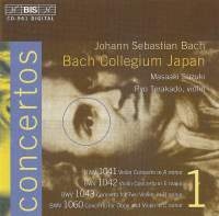 Bach Johann Sebastian - Violin Concertos Vol 1 i gruppen Externt_Lager / Naxoslager hos Bengans Skivbutik AB (500801)