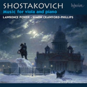 Shostakovich - Music For Viola And Piano i gruppen Externt_Lager / Naxoslager hos Bengans Skivbutik AB (500845)