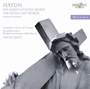 Haydn Joseph - Seven Last Words - Oratorio Version i gruppen Externt_Lager / Naxoslager hos Bengans Skivbutik AB (500892)