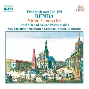 Benda J/Benda F - Benda/Benda Violin Concertos i gruppen Externt_Lager / Naxoslager hos Bengans Skivbutik AB (501160)