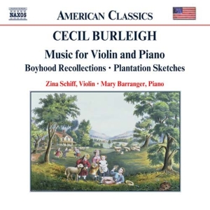 Burleigh Cecil - Music For Violin & Piano i gruppen CD / Klassiskt hos Bengans Skivbutik AB (501407)