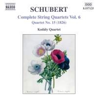 Schubert Franz - String Quartets Vol 6 i gruppen Externt_Lager / Naxoslager hos Bengans Skivbutik AB (501472)