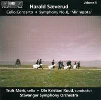 Saeverud Harald - Symphonie 8, Cello Concerto i gruppen Externt_Lager / Naxoslager hos Bengans Skivbutik AB (502511)