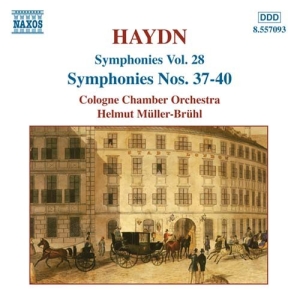 Haydn Joseph - Symphonies Nos 37-40 i gruppen Externt_Lager / Naxoslager hos Bengans Skivbutik AB (502520)
