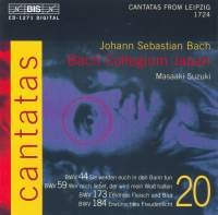 Bach Johann Sebastian - Cantatas Vol 20 i gruppen Externt_Lager / Naxoslager hos Bengans Skivbutik AB (502714)