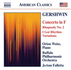 Gershwin - Piano Concerto i gruppen Externt_Lager / Naxoslager hos Bengans Skivbutik AB (502928)