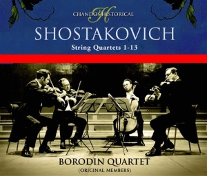 Shostakovich - String Quartets 1 - 13 i gruppen Externt_Lager / Naxoslager hos Bengans Skivbutik AB (503436)