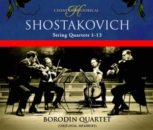 Shostakovich - String Quartets 1 - 13 i gruppen Externt_Lager / Naxoslager hos Bengans Skivbutik AB (503436)