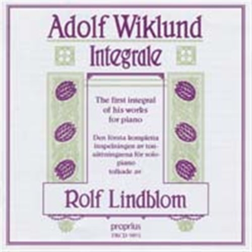 Various - Integrale - Piano Works i gruppen CD / Klassiskt hos Bengans Skivbutik AB (504026)