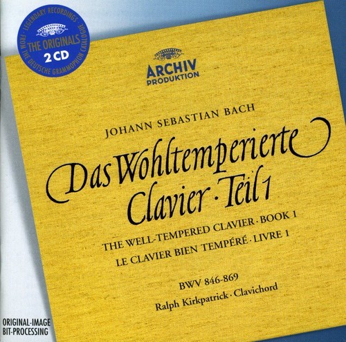 Bach - Wohltemperierte Klavier 1 i gruppen CD / Klassiskt hos Bengans Skivbutik AB (504133)