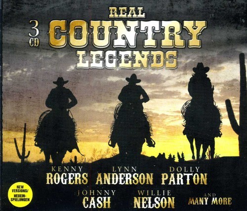 Blandade Artister - Real Country Legends i gruppen CD / Country hos Bengans Skivbutik AB (504160)