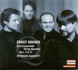 Krenek: Streichquartette 3 & 5 in the group CD / Klassiskt at Bengans Skivbutik AB (504387)