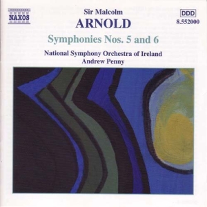 Arnold Malcolm - Symphonies Nos 5 & 6 i gruppen Externt_Lager / Naxoslager hos Bengans Skivbutik AB (504399)