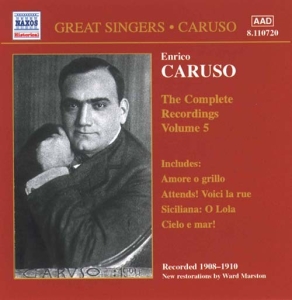 Various - Caruso Complete Recordings Vol i gruppen Externt_Lager / Naxoslager hos Bengans Skivbutik AB (504477)