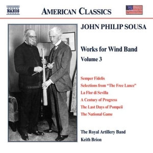 Sousa John Philip - Music For Wind Band Vol 3 i gruppen Externt_Lager / Naxoslager hos Bengans Skivbutik AB (504899)