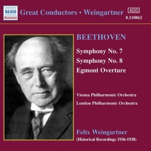 Beethoven Ludwig Van - Symphonies 7 & 8 i gruppen Externt_Lager / Naxoslager hos Bengans Skivbutik AB (504905)