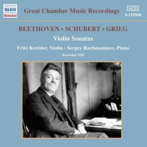 Beethoven/Schubert/Grieg - Violin Sonatas i gruppen CD / Klassiskt hos Bengans Skivbutik AB (504907)