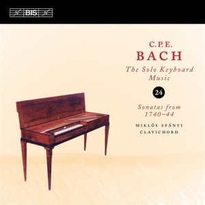 Cpe Bach - Solo Keyboard Music Vol 24 i gruppen Externt_Lager / Naxoslager hos Bengans Skivbutik AB (505105)