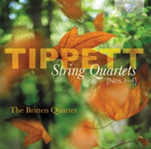 Tippett - String Quartets Nos 1-4 i gruppen CD / Klassiskt hos Bengans Skivbutik AB (505256)