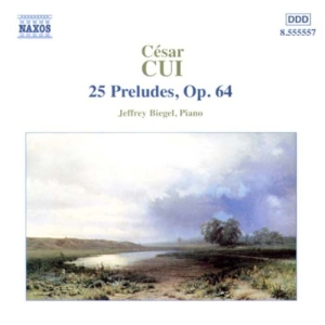Cui Frederic - 25 Preludes Op.64 i gruppen Externt_Lager / Naxoslager hos Bengans Skivbutik AB (505946)