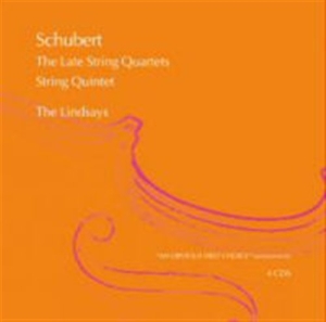 Schubert - Late String Quartets i gruppen Externt_Lager / Naxoslager hos Bengans Skivbutik AB (506816)