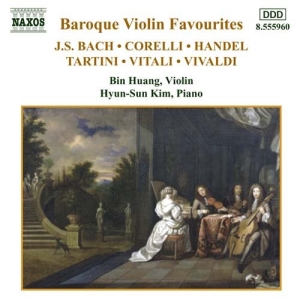 Various - Baroque Violin Favourites i gruppen Externt_Lager / Naxoslager hos Bengans Skivbutik AB (506997)