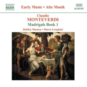 Monteverdi Claudio - Madrigals Book 1 i gruppen Externt_Lager / Naxoslager hos Bengans Skivbutik AB (507013)