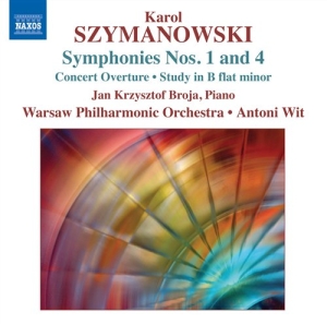 Szymanowski - Symphonies Nos 1 And 4 i gruppen Externt_Lager / Naxoslager hos Bengans Skivbutik AB (507481)