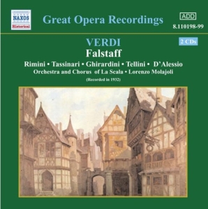 Verdi Giuseppe - Falstaff i gruppen Externt_Lager / Naxoslager hos Bengans Skivbutik AB (507528)