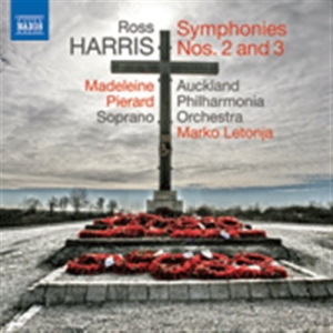 Harris - Symphonies 2 & 3 i gruppen Externt_Lager / Naxoslager hos Bengans Skivbutik AB (507632)