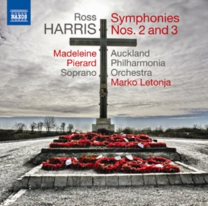 Harris - Symphonies 2 & 3 i gruppen Externt_Lager / Naxoslager hos Bengans Skivbutik AB (507632)