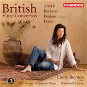 Various Composers - British Flute Concertos i gruppen Externt_Lager / Naxoslager hos Bengans Skivbutik AB (508316)