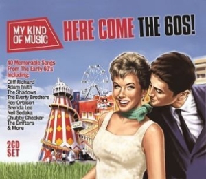 Blandade Artister - Mkom - Here Come The 60'S   Bes i gruppen MUSIK / CD-Singel / Pop-Rock hos Bengans Skivbutik AB (508343)