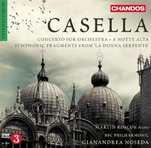 Casella - Concerto For Orchestra i gruppen Externt_Lager / Naxoslager hos Bengans Skivbutik AB (508423)
