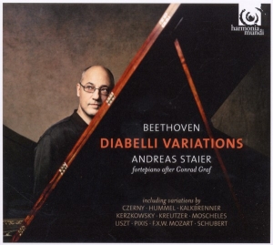 Staier Andreas - Diabelli Variations i gruppen CD / Klassiskt,Övrigt hos Bengans Skivbutik AB (508428)