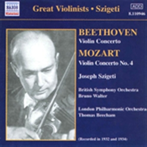Beethoven/Mozart - Violin Concertos i gruppen Externt_Lager / Naxoslager hos Bengans Skivbutik AB (508862)