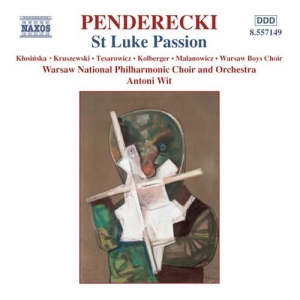 Penderecki Krzyszof - St Luke Passion i gruppen Externt_Lager / Naxoslager hos Bengans Skivbutik AB (509338)