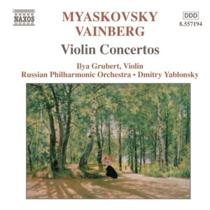 Vainberg/Miaskovsky - Violin Concertos i gruppen Externt_Lager / Naxoslager hos Bengans Skivbutik AB (509344)