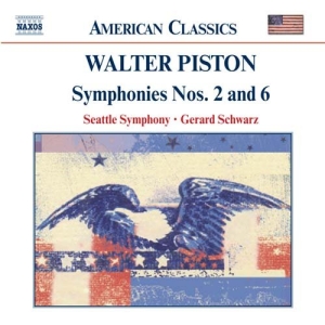Piston Walter - Symphonies 2 & 6 i gruppen Externt_Lager / Naxoslager hos Bengans Skivbutik AB (509346)